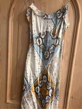 silver maxi dress Lorena Maxi Dress main image 1